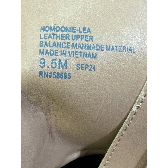 Nordstrom 9.5M Nomoonie-Lea Tan Suede Lace-Up Ankle Boots - Picture 15 of 16